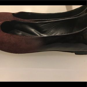 Alexander McQUeen dual tone-Seude/patent  flats